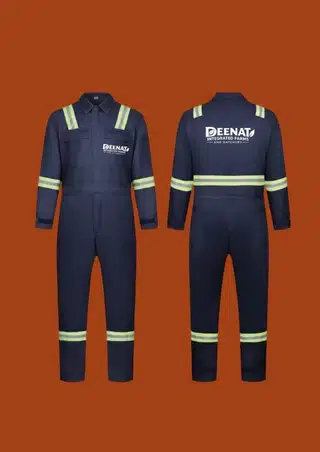 Safety Coveralls with branding